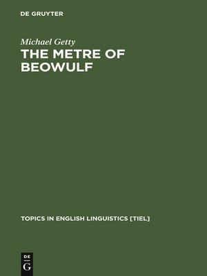 cover image of The Metre of Beowulf
